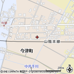 島根県安来市今津町827周辺の地図