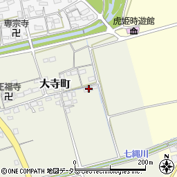 滋賀県長浜市大寺町797周辺の地図