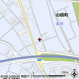 ファミリーマート安来西赤江店周辺の地図