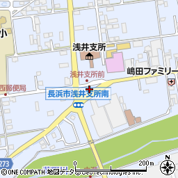 滋賀県長浜市内保町2432周辺の地図
