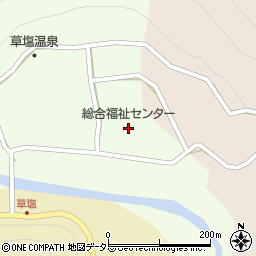 早川町社会福祉協議会通所介護事業所周辺の地図