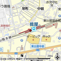 揖屋駅 島根県松江市 駅 路線図から地図を検索 マピオン