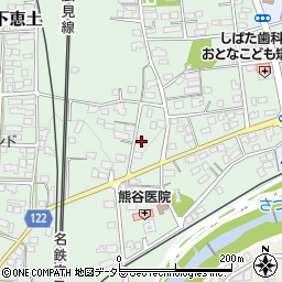 岐阜県可児市下恵土175周辺の地図