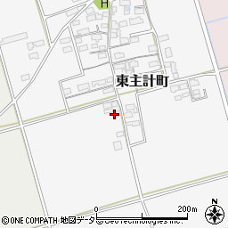 滋賀県長浜市東主計町232周辺の地図