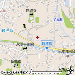 神奈川県横浜市泉区岡津町2100周辺の地図