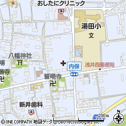 滋賀県長浜市内保町1150周辺の地図