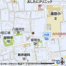 滋賀県長浜市内保町1152周辺の地図