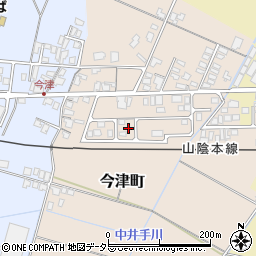 島根県安来市今津町834周辺の地図