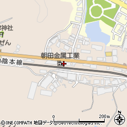 朝田金属工業株式会社　安来工場周辺の地図