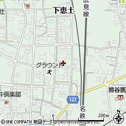 岐阜県可児市下恵土1042周辺の地図