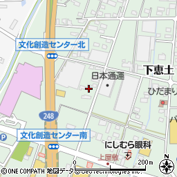 岐阜県可児市下恵土4074周辺の地図