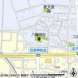 岐阜県神戸町（安八郡）安次周辺の地図