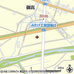 ローソン御嵩バイパス店周辺の地図