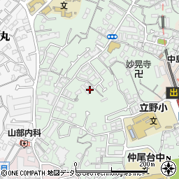 神奈川県横浜市中区竹之丸96周辺の地図