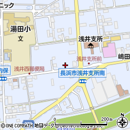 滋賀県長浜市内保町2435周辺の地図