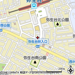 神奈川銀行弥生台支店 ＡＴＭ周辺の地図