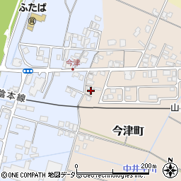 島根県安来市今津町495周辺の地図