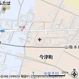 島根県安来市今津町846周辺の地図