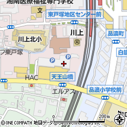 ＮＰＣ２４Ｈオリンピック東戸塚店パーキング周辺の地図