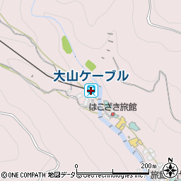 大山周辺の地図