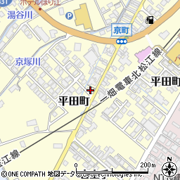 島根県出雲市平田町1891-52周辺の地図