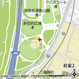 湘南・RUNRUN・CAFE周辺の地図