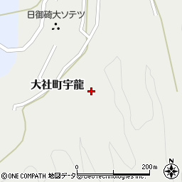 島根県出雲市大社町宇龍244周辺の地図