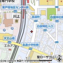 ニューシティ東戸塚南の街周辺の地図