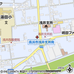 滋賀県長浜市内保町2433周辺の地図