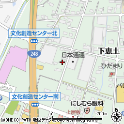 岐阜県可児市下恵土4075周辺の地図