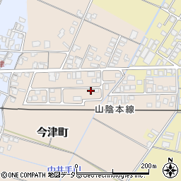 島根県安来市今津町822周辺の地図