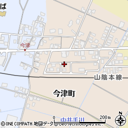 島根県安来市今津町832周辺の地図