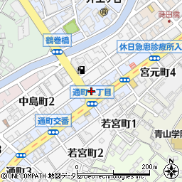 神奈川土建一般労働組合横浜中央支部周辺の地図