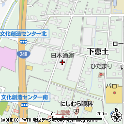 岐阜県可児市下恵土4051周辺の地図