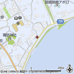 さんすい貸自転車周辺の地図