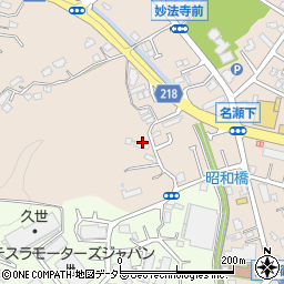 神奈川県横浜市戸塚区名瀬町575周辺の地図