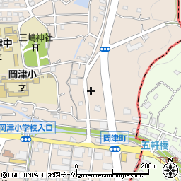 神奈川県横浜市泉区岡津町2410周辺の地図
