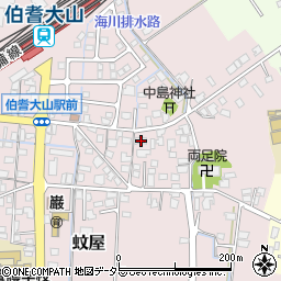 鳥取県米子市蚊屋106周辺の地図