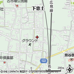 岐阜県可児市下恵土1035周辺の地図