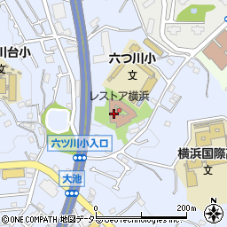 レストア横浜周辺の地図