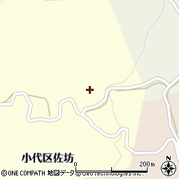 兵庫県美方郡香美町小代区佐坊183周辺の地図