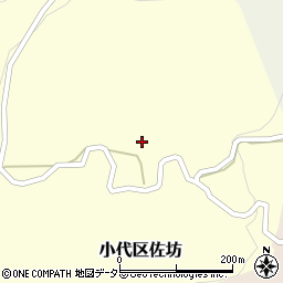 兵庫県美方郡香美町小代区佐坊141周辺の地図