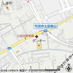 可児警察署土田交番周辺の地図