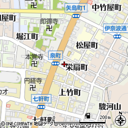 賀雲堂印房本店周辺の地図