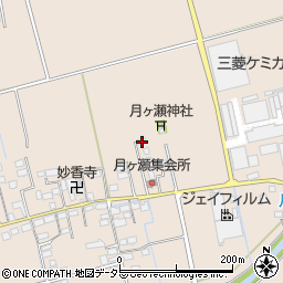 滋賀県長浜市月ヶ瀬町184周辺の地図