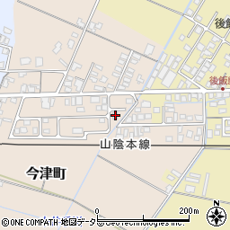 島根県安来市今津町806周辺の地図