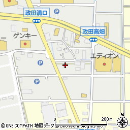 岐阜県本巣市政田1562周辺の地図