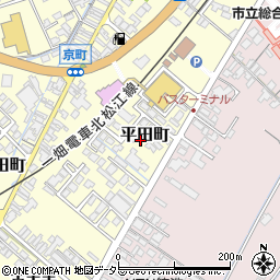 島根県出雲市平田町2082周辺の地図