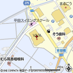 平田ショッピングセンターＶｉＶＡ周辺の地図