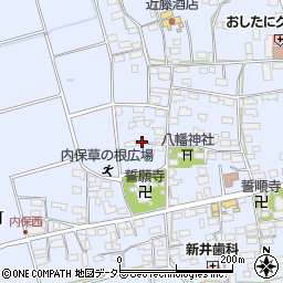 滋賀県長浜市内保町1262周辺の地図